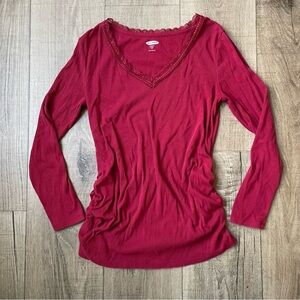 Old Navy Maternity Ribbed Longsleeve Tee